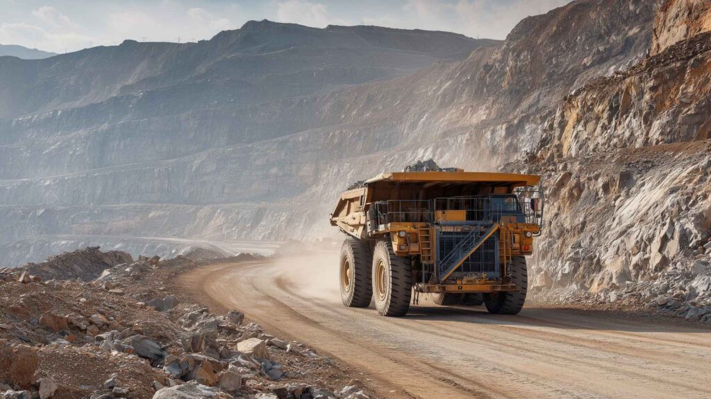 Autonomous Truck at a Mine