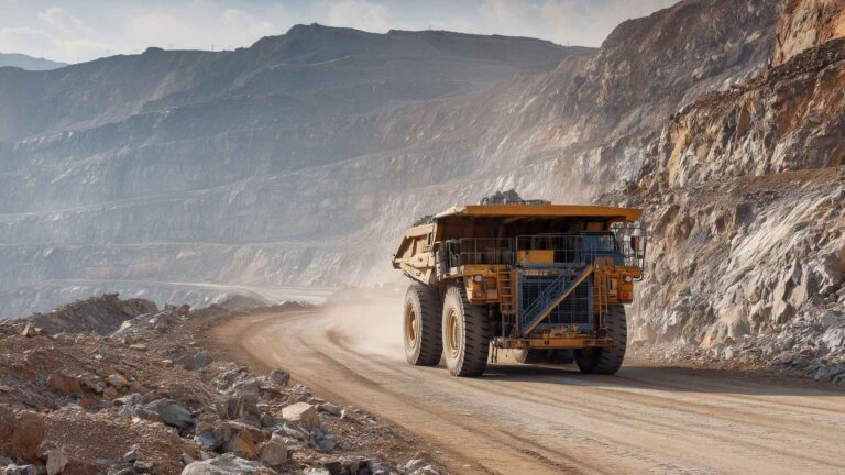 Autonomous Truck at a Mine