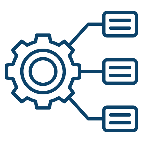 mining operational process and methodology icon